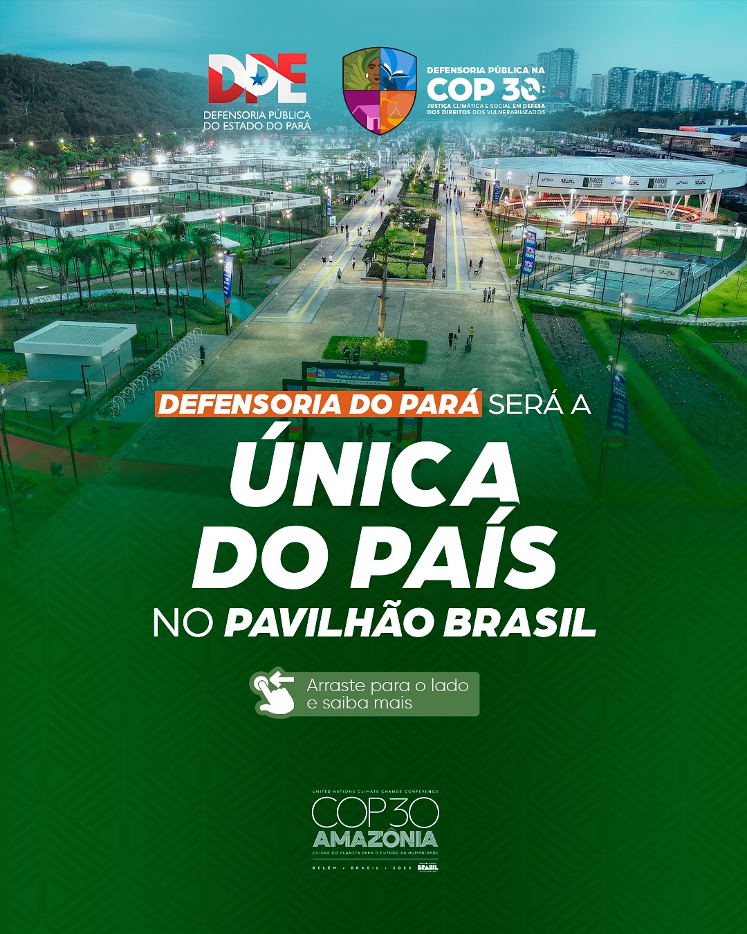 DPE/PA no Pavilhão Brasil