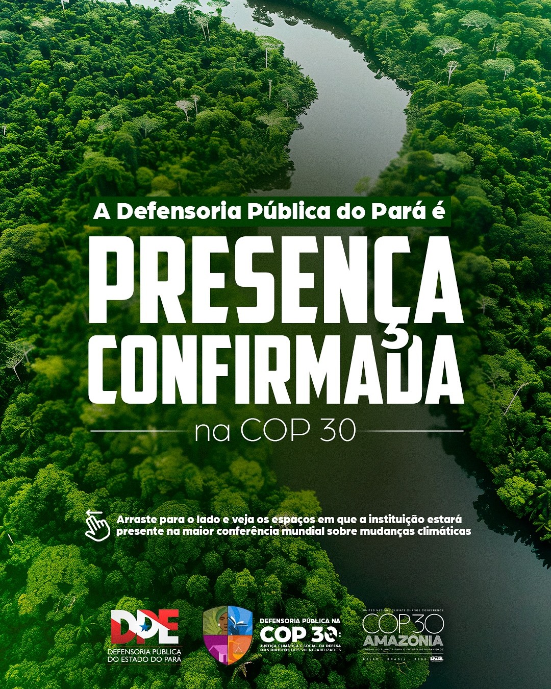 Programação da DPE/PA na COP30