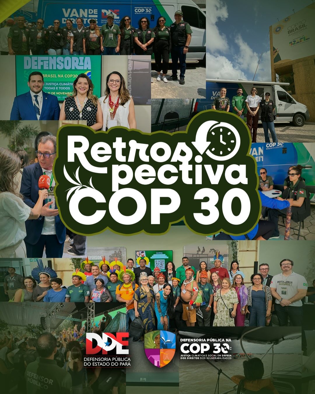 Retorspectiva da DPE/PA na COP30