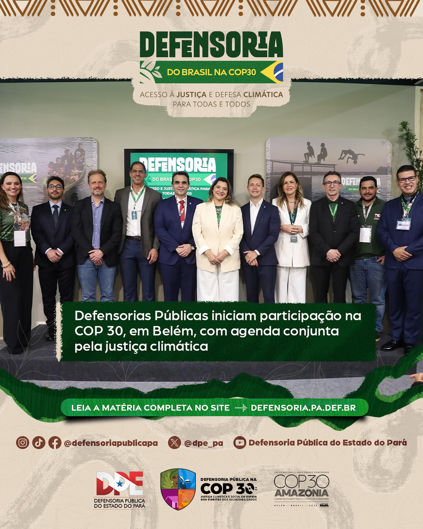 Abertura do Estande na Green Zone