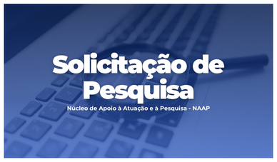 Solicitação de Pesquisa